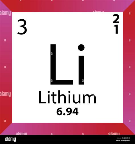 Lithium (Li) [3] — Chemical Element — Periodic Table .